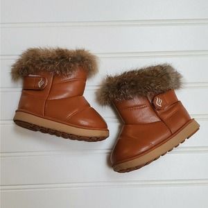 Merence Fur Trim Boots